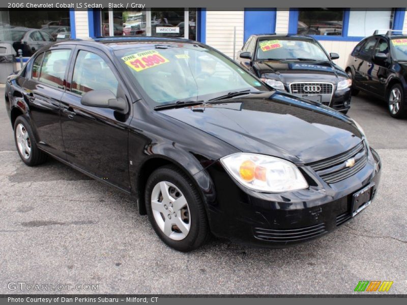Black / Gray 2006 Chevrolet Cobalt LS Sedan