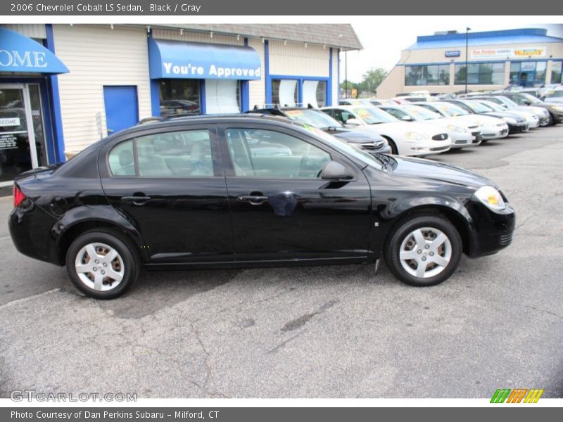 Black / Gray 2006 Chevrolet Cobalt LS Sedan