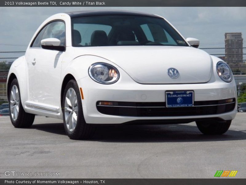 Candy White / Titan Black 2013 Volkswagen Beetle TDI