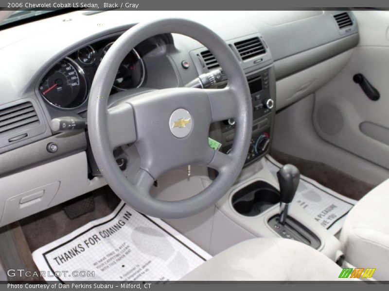 Black / Gray 2006 Chevrolet Cobalt LS Sedan