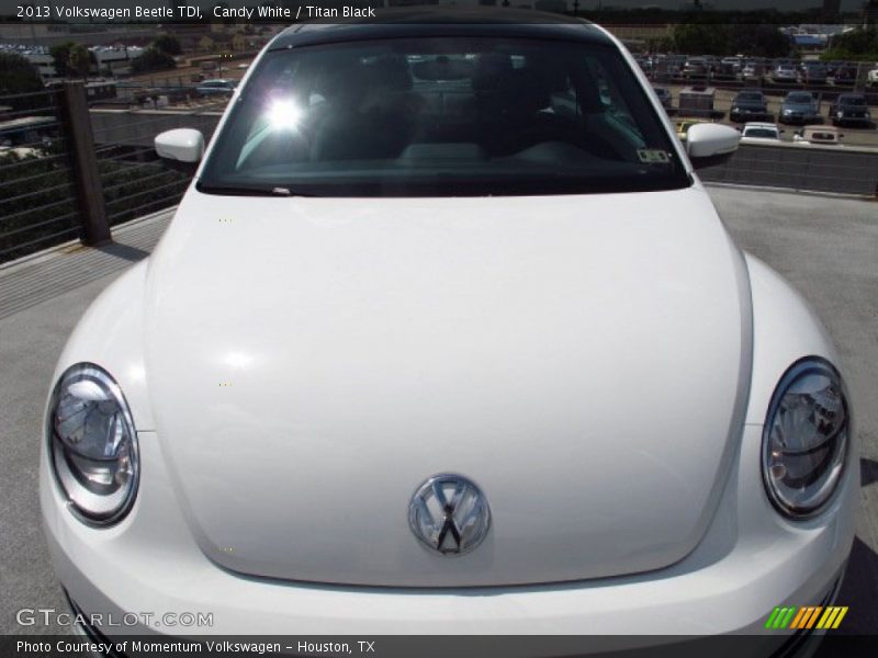 Candy White / Titan Black 2013 Volkswagen Beetle TDI