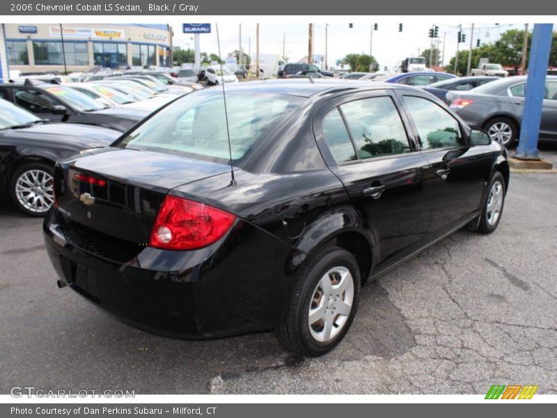 Black / Gray 2006 Chevrolet Cobalt LS Sedan