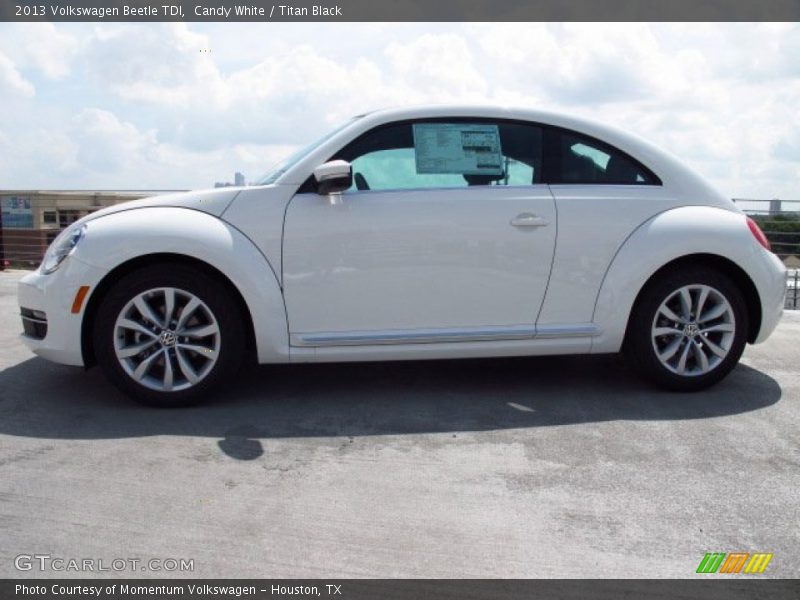 Candy White / Titan Black 2013 Volkswagen Beetle TDI