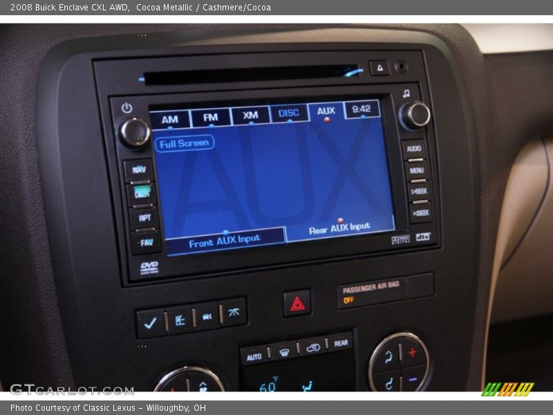 Cocoa Metallic / Cashmere/Cocoa 2008 Buick Enclave CXL AWD