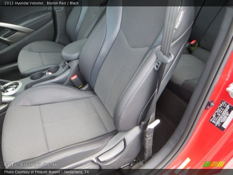 Boston Red / Black 2013 Hyundai Veloster