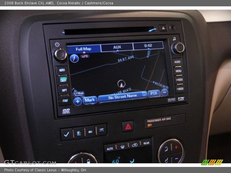 Cocoa Metallic / Cashmere/Cocoa 2008 Buick Enclave CXL AWD