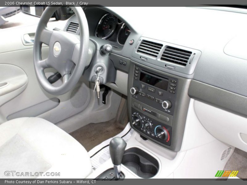Black / Gray 2006 Chevrolet Cobalt LS Sedan