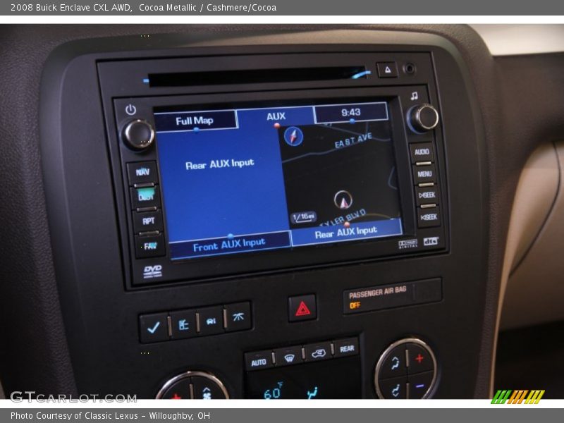 Cocoa Metallic / Cashmere/Cocoa 2008 Buick Enclave CXL AWD