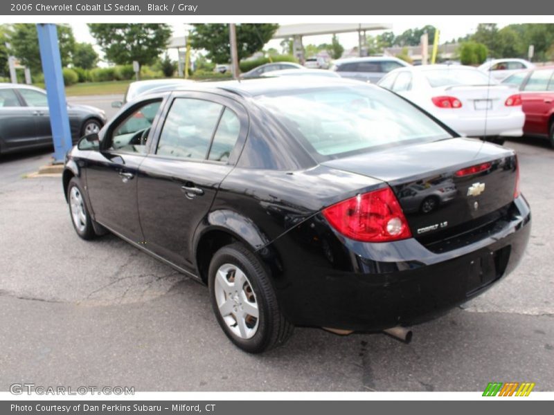 Black / Gray 2006 Chevrolet Cobalt LS Sedan