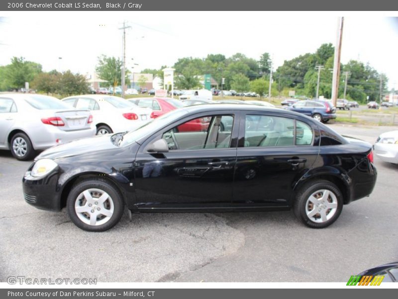 Black / Gray 2006 Chevrolet Cobalt LS Sedan