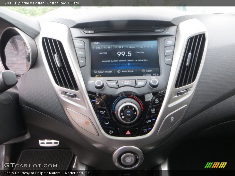 Boston Red / Black 2013 Hyundai Veloster