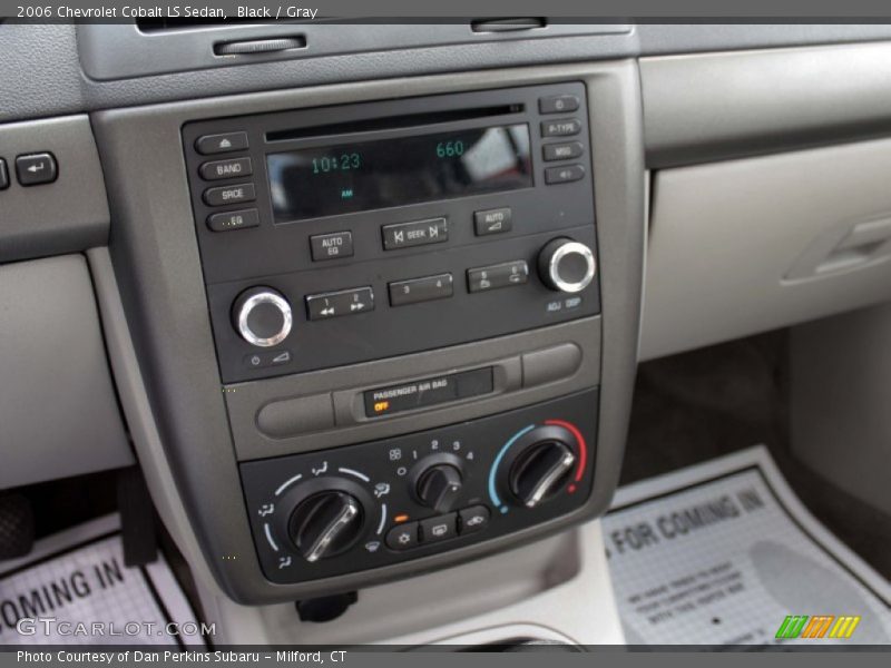 Black / Gray 2006 Chevrolet Cobalt LS Sedan