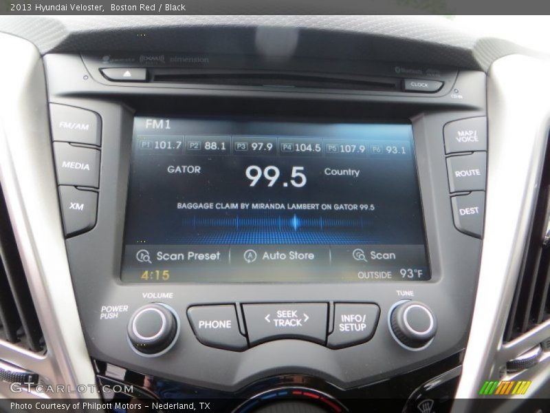 Boston Red / Black 2013 Hyundai Veloster