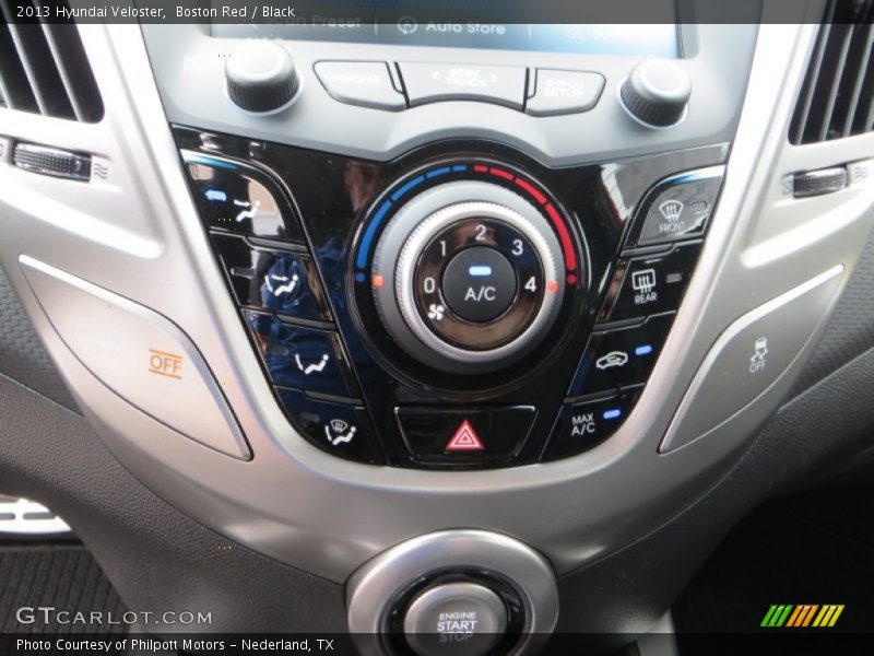 Boston Red / Black 2013 Hyundai Veloster