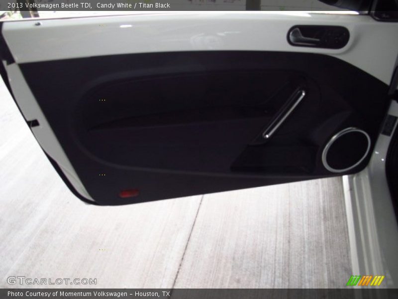 Candy White / Titan Black 2013 Volkswagen Beetle TDI