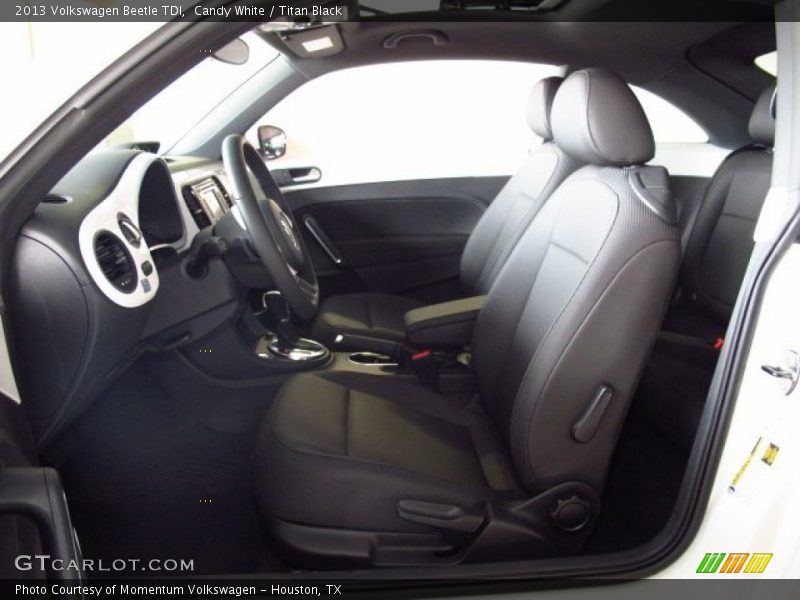 Candy White / Titan Black 2013 Volkswagen Beetle TDI