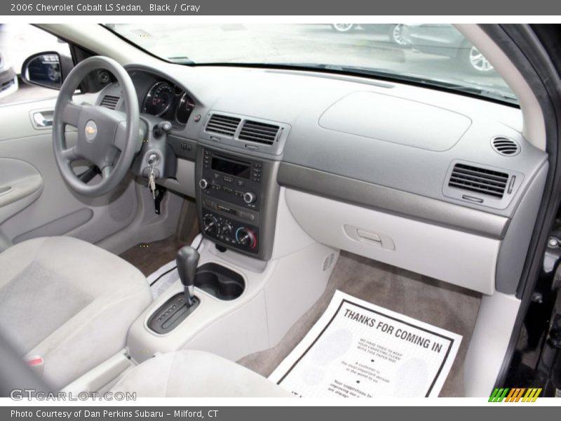 Black / Gray 2006 Chevrolet Cobalt LS Sedan