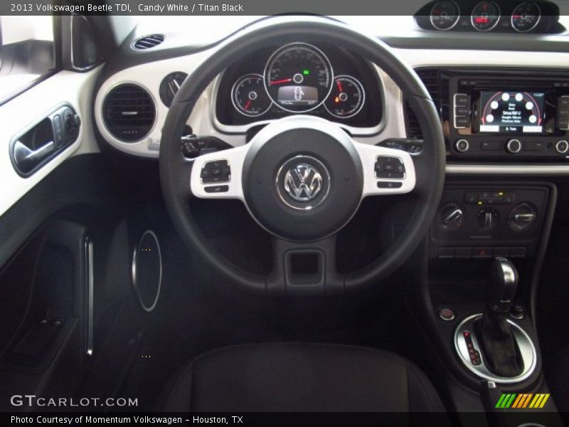 Candy White / Titan Black 2013 Volkswagen Beetle TDI