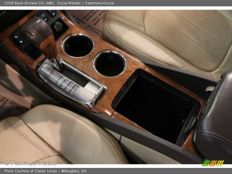 Cocoa Metallic / Cashmere/Cocoa 2008 Buick Enclave CXL AWD