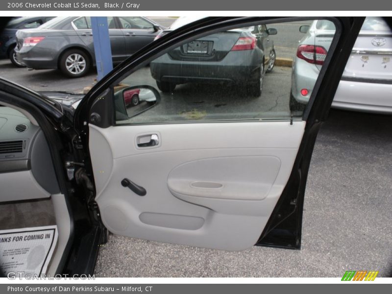 Black / Gray 2006 Chevrolet Cobalt LS Sedan