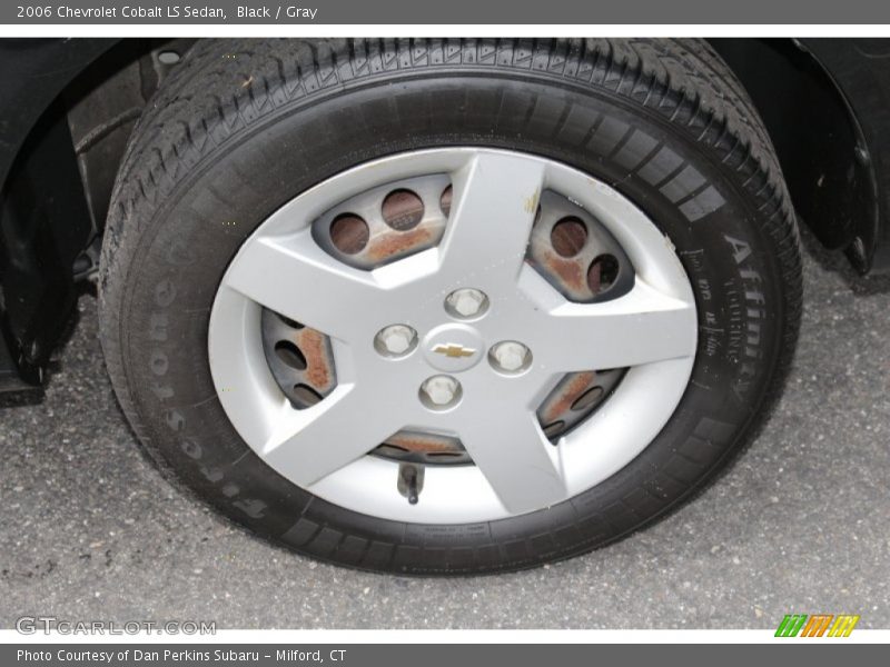 Black / Gray 2006 Chevrolet Cobalt LS Sedan