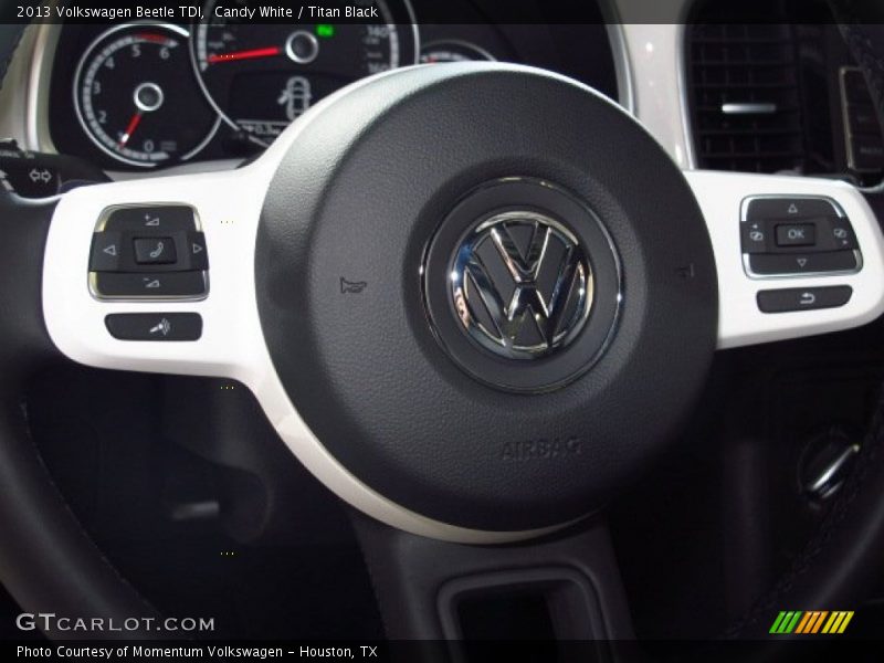 Candy White / Titan Black 2013 Volkswagen Beetle TDI
