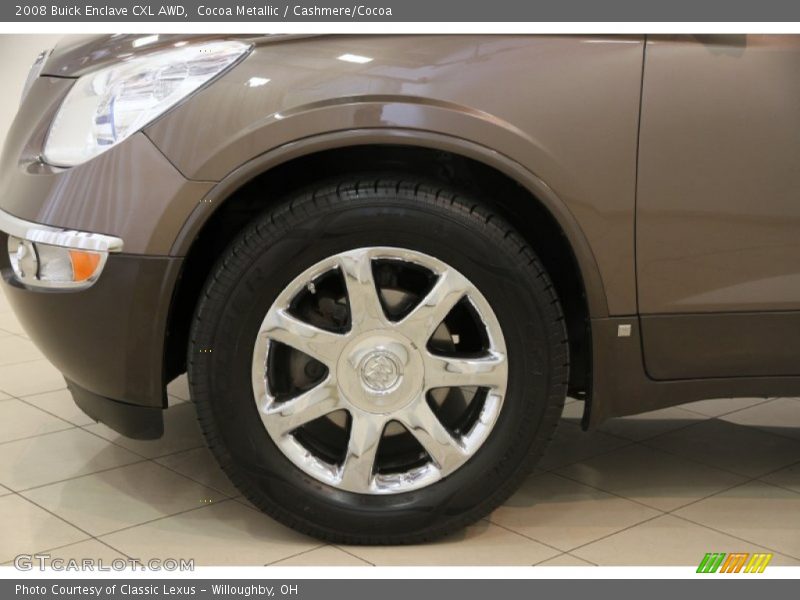 Cocoa Metallic / Cashmere/Cocoa 2008 Buick Enclave CXL AWD