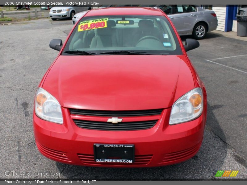 Victory Red / Gray 2006 Chevrolet Cobalt LS Sedan