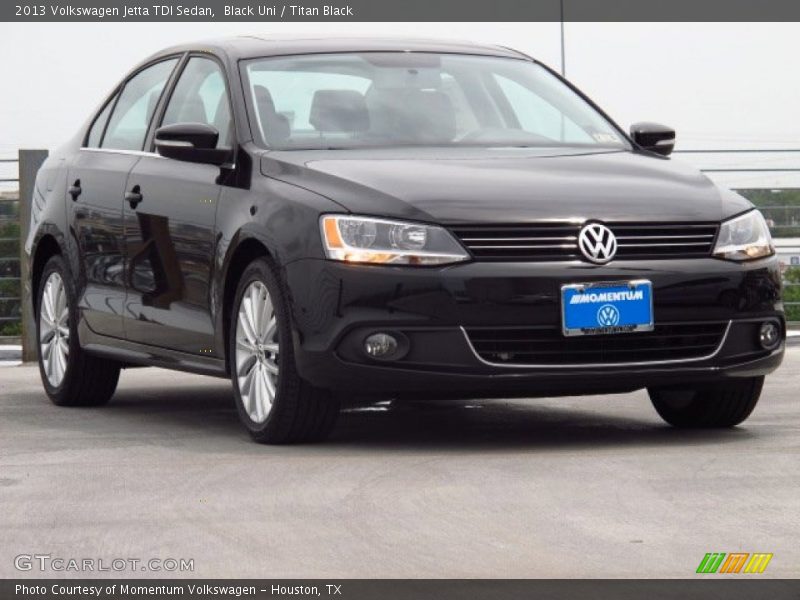Black Uni / Titan Black 2013 Volkswagen Jetta TDI Sedan