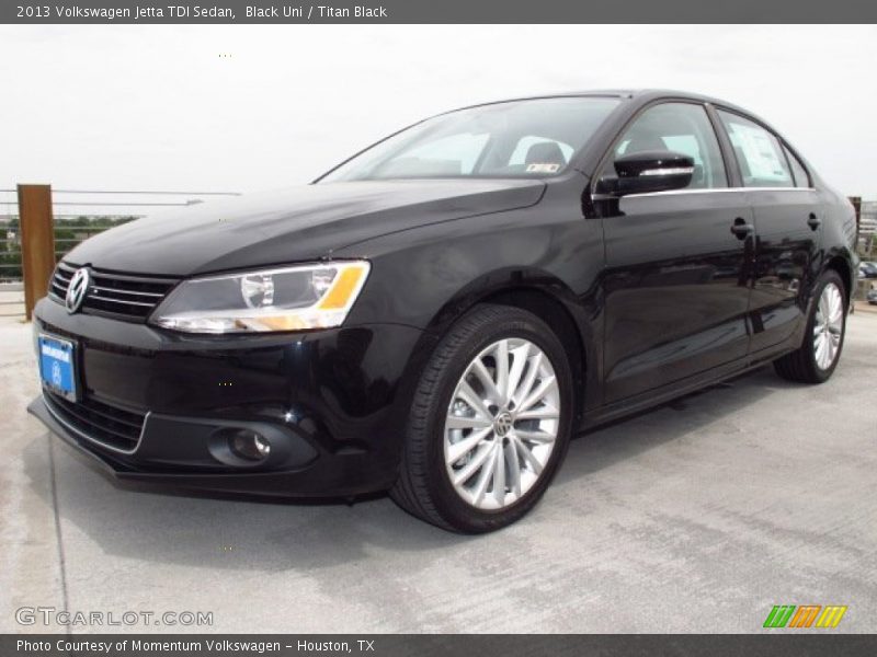 Black Uni / Titan Black 2013 Volkswagen Jetta TDI Sedan