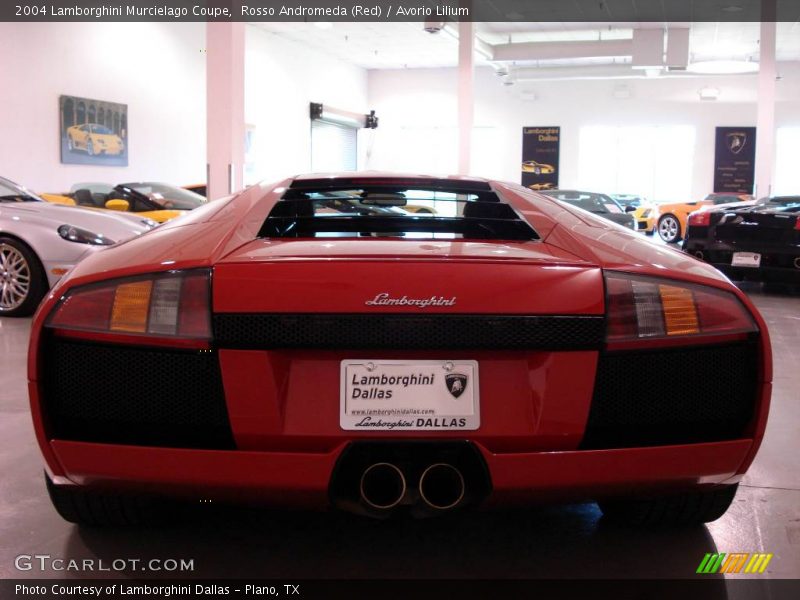 Rosso Andromeda (Red) / Avorio Lilium 2004 Lamborghini Murcielago Coupe