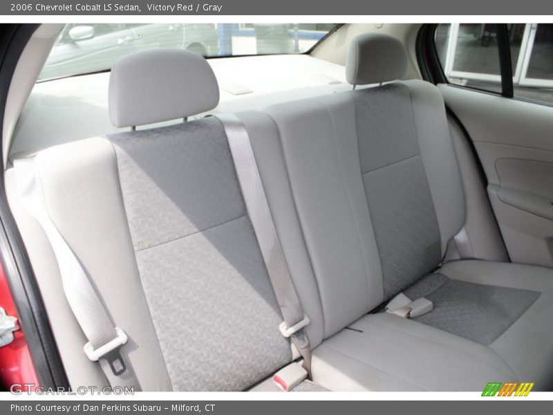 Victory Red / Gray 2006 Chevrolet Cobalt LS Sedan