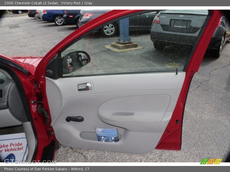 Victory Red / Gray 2006 Chevrolet Cobalt LS Sedan