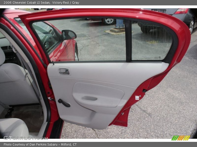 Victory Red / Gray 2006 Chevrolet Cobalt LS Sedan