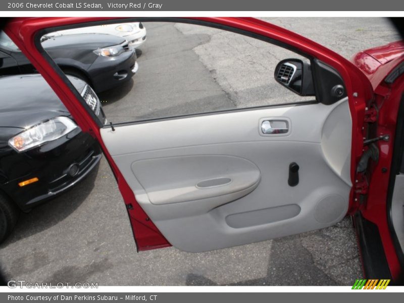 Victory Red / Gray 2006 Chevrolet Cobalt LS Sedan