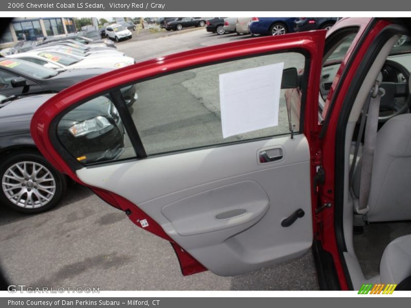 Victory Red / Gray 2006 Chevrolet Cobalt LS Sedan