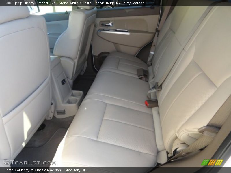 Stone White / Pastel Pebble Beige Mckinley Leather 2009 Jeep Liberty Limited 4x4
