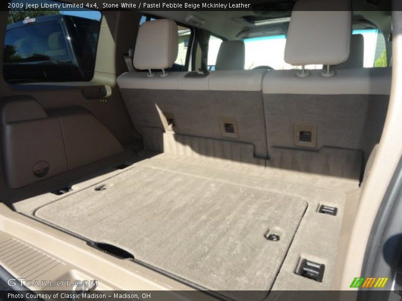 Stone White / Pastel Pebble Beige Mckinley Leather 2009 Jeep Liberty Limited 4x4