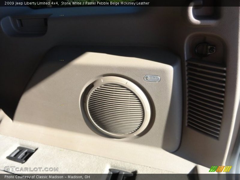 Stone White / Pastel Pebble Beige Mckinley Leather 2009 Jeep Liberty Limited 4x4