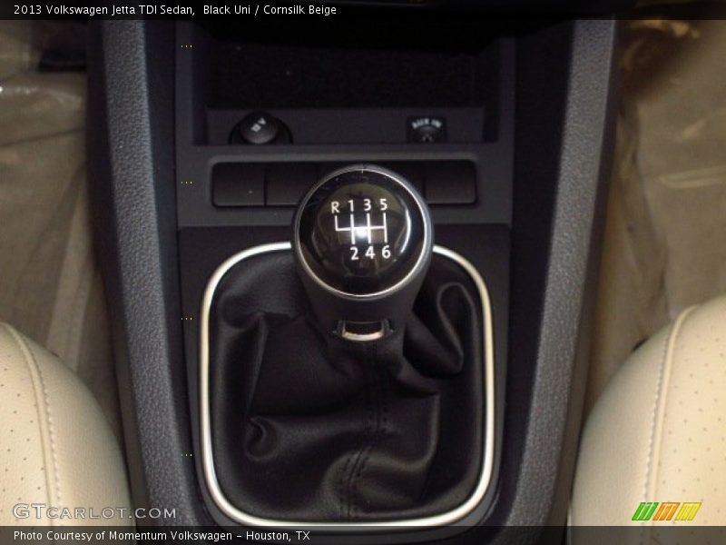 Black Uni / Cornsilk Beige 2013 Volkswagen Jetta TDI Sedan