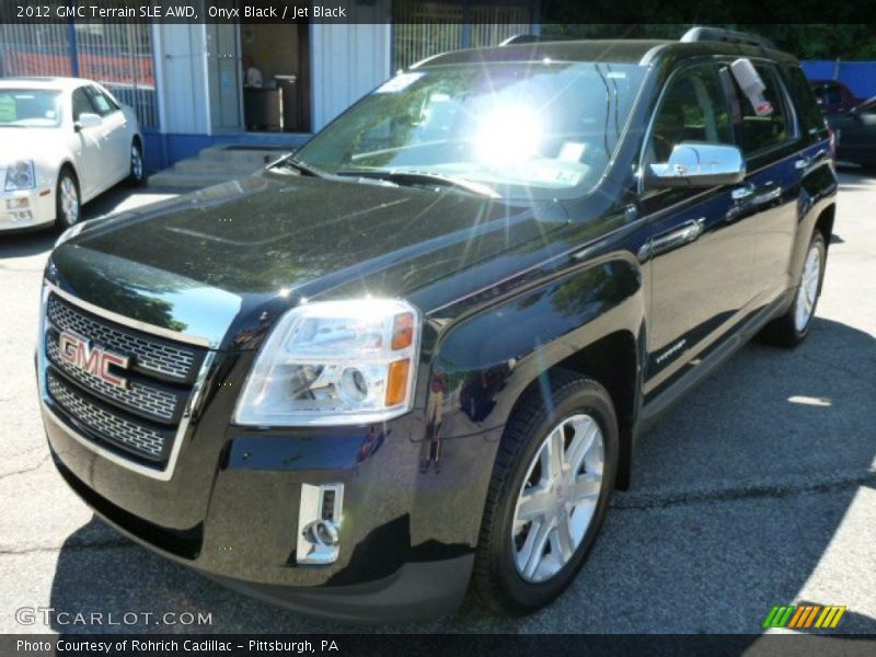 Onyx Black / Jet Black 2012 GMC Terrain SLE AWD