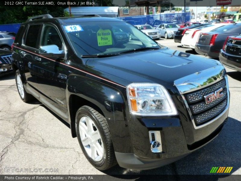 Onyx Black / Jet Black 2012 GMC Terrain SLE AWD