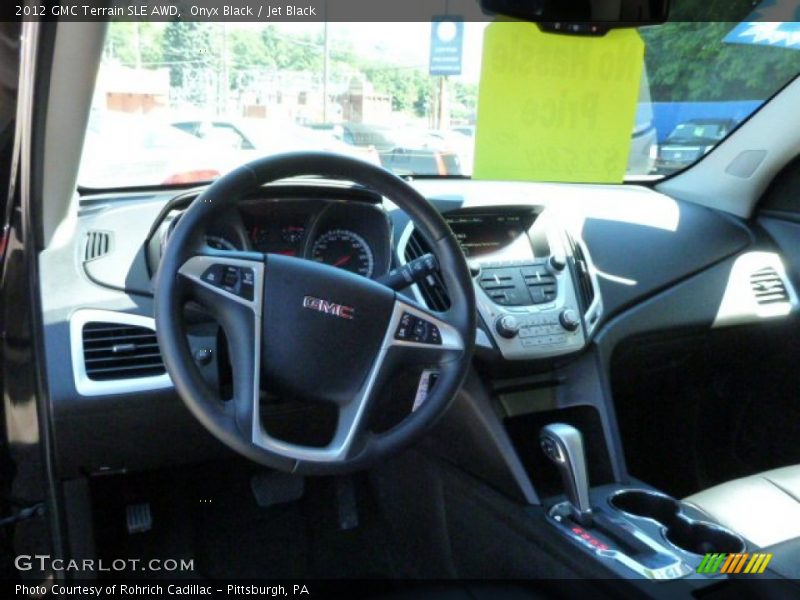 Onyx Black / Jet Black 2012 GMC Terrain SLE AWD