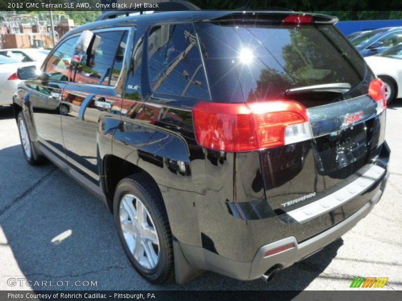 Onyx Black / Jet Black 2012 GMC Terrain SLE AWD