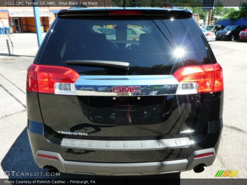 Onyx Black / Jet Black 2012 GMC Terrain SLE AWD