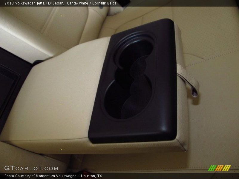 Candy White / Cornsilk Beige 2013 Volkswagen Jetta TDI Sedan