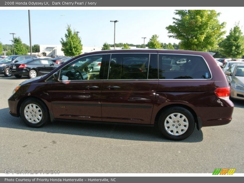 Dark Cherry Pearl / Ivory 2008 Honda Odyssey LX