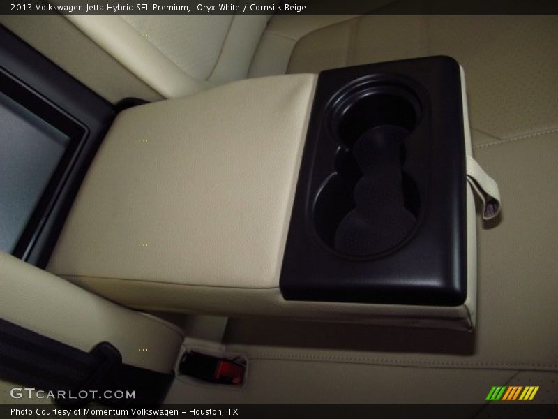 Oryx White / Cornsilk Beige 2013 Volkswagen Jetta Hybrid SEL Premium