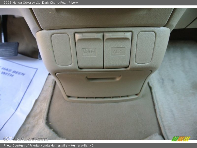 Dark Cherry Pearl / Ivory 2008 Honda Odyssey LX