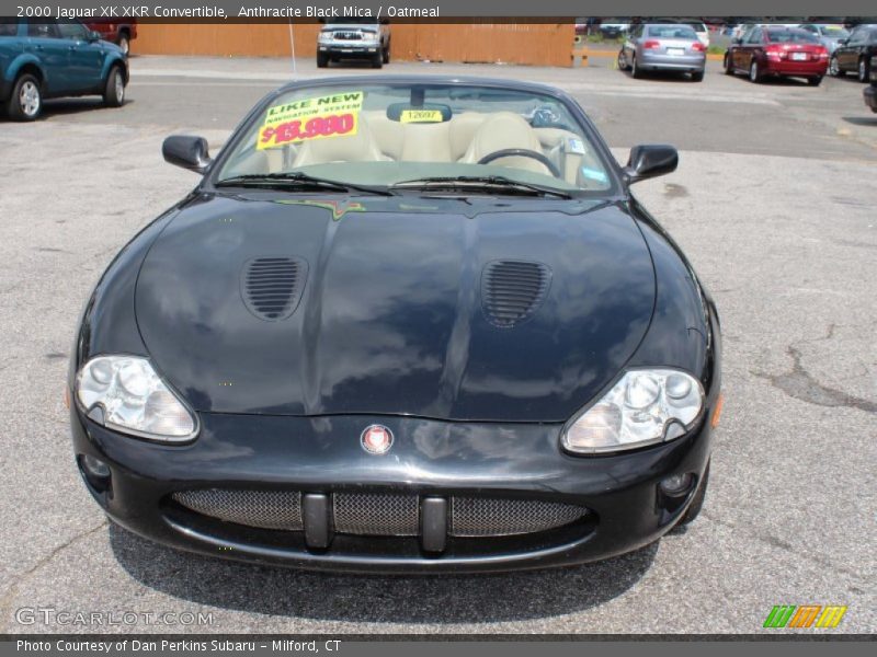 Anthracite Black Mica / Oatmeal 2000 Jaguar XK XKR Convertible